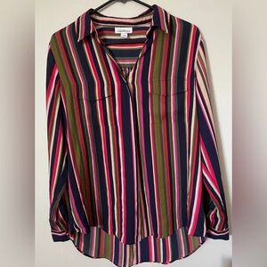 Jaclyn Smith Striped Blouse